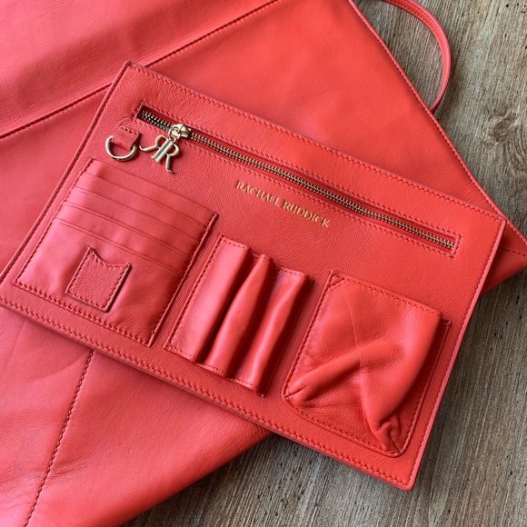Rachael Ruddick Leather Purse Clutch Shoulder Bag - Picture 8 of 10